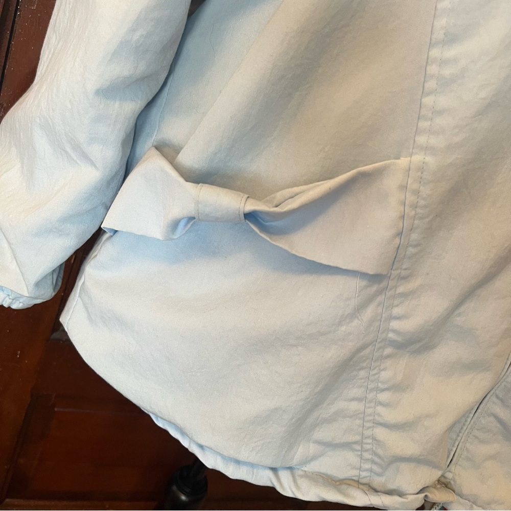 VTG Bow Detail Winning Moves Pastel Windbreaker Jacket - Picture 4 of 7